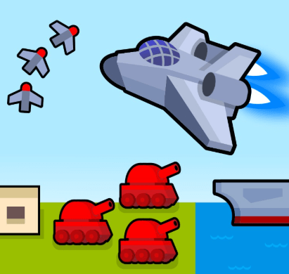 Bomber Plane: 2D Air Strike