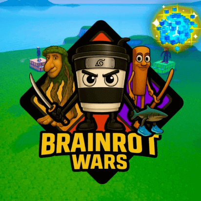Brainrot Wars Logo
