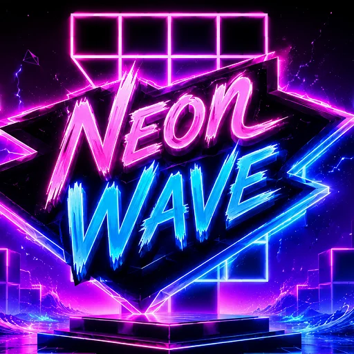 Neon Wave Logo