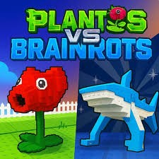 Plants vs Brainrots Online Logo