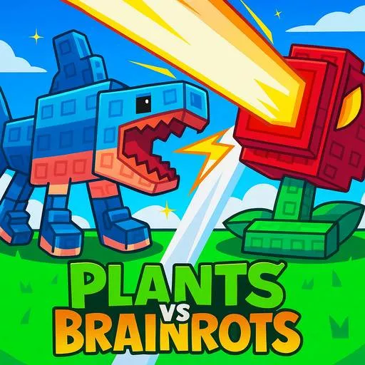 Plants Vs Brainrots Logo