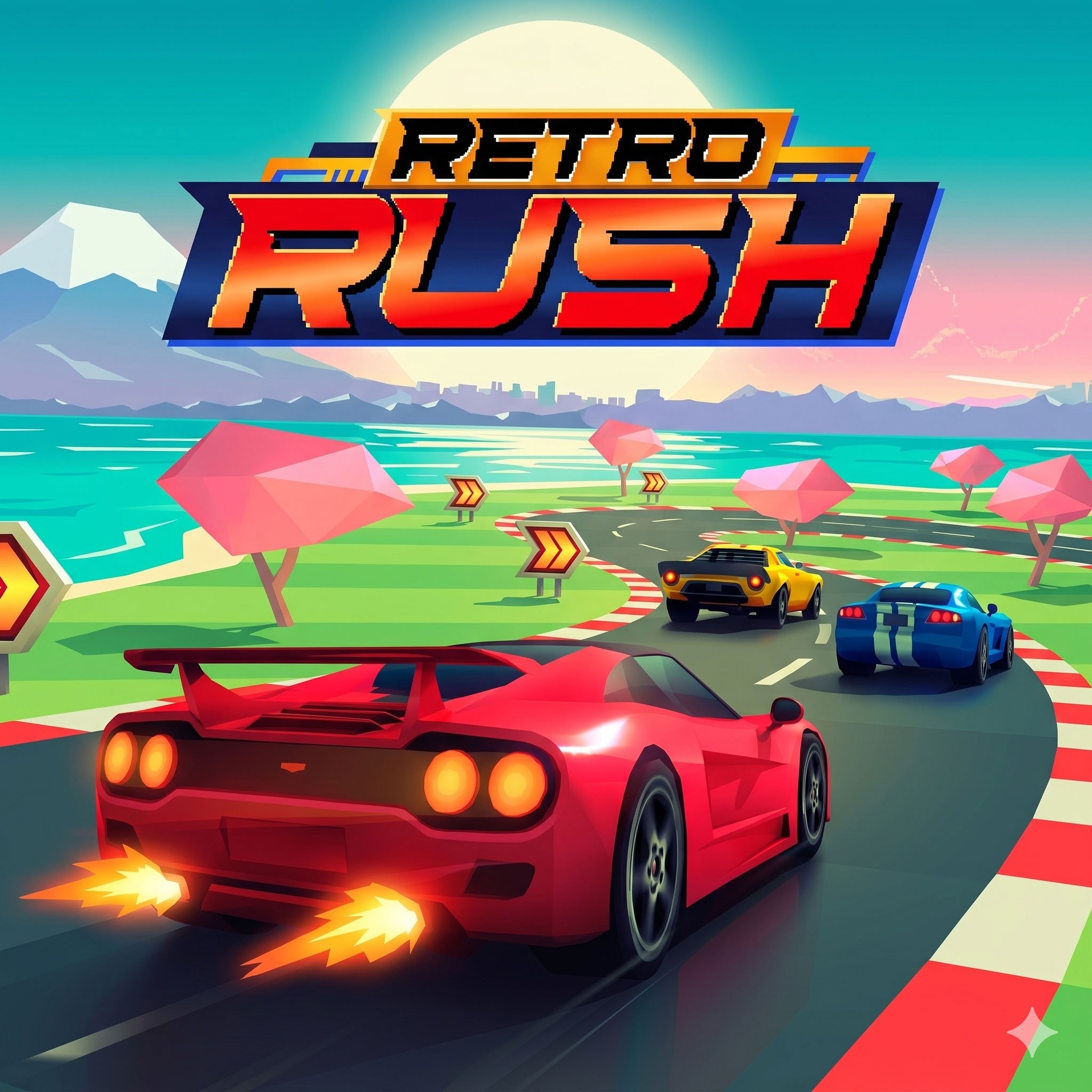 Retro Rush Logo