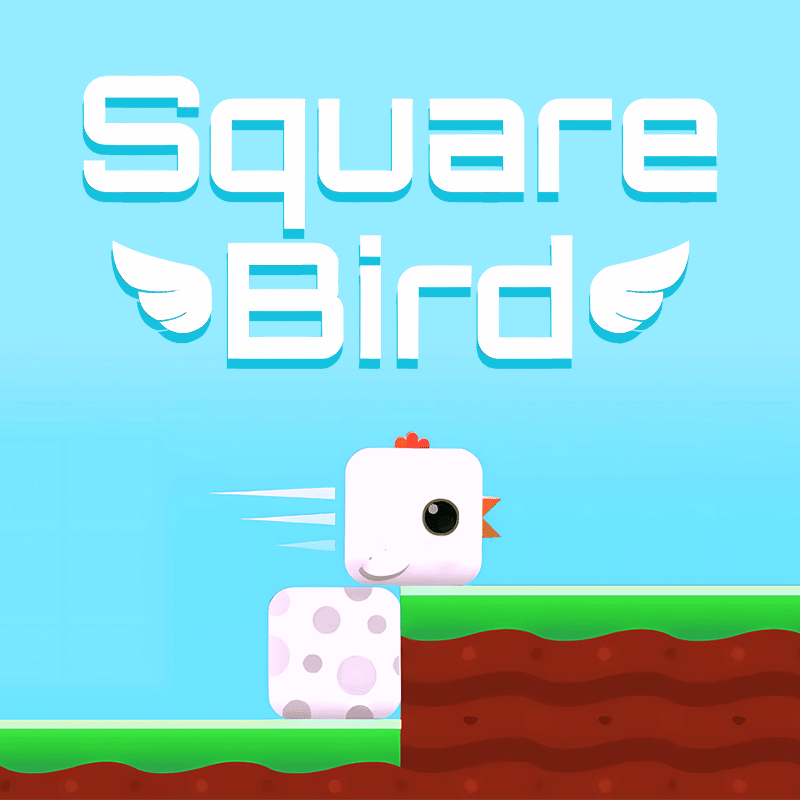 Square Bird Logo