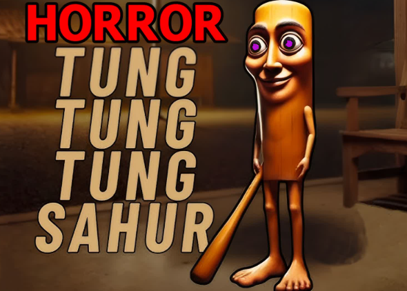 Tung Tung Sahur Midnight Terror Logo