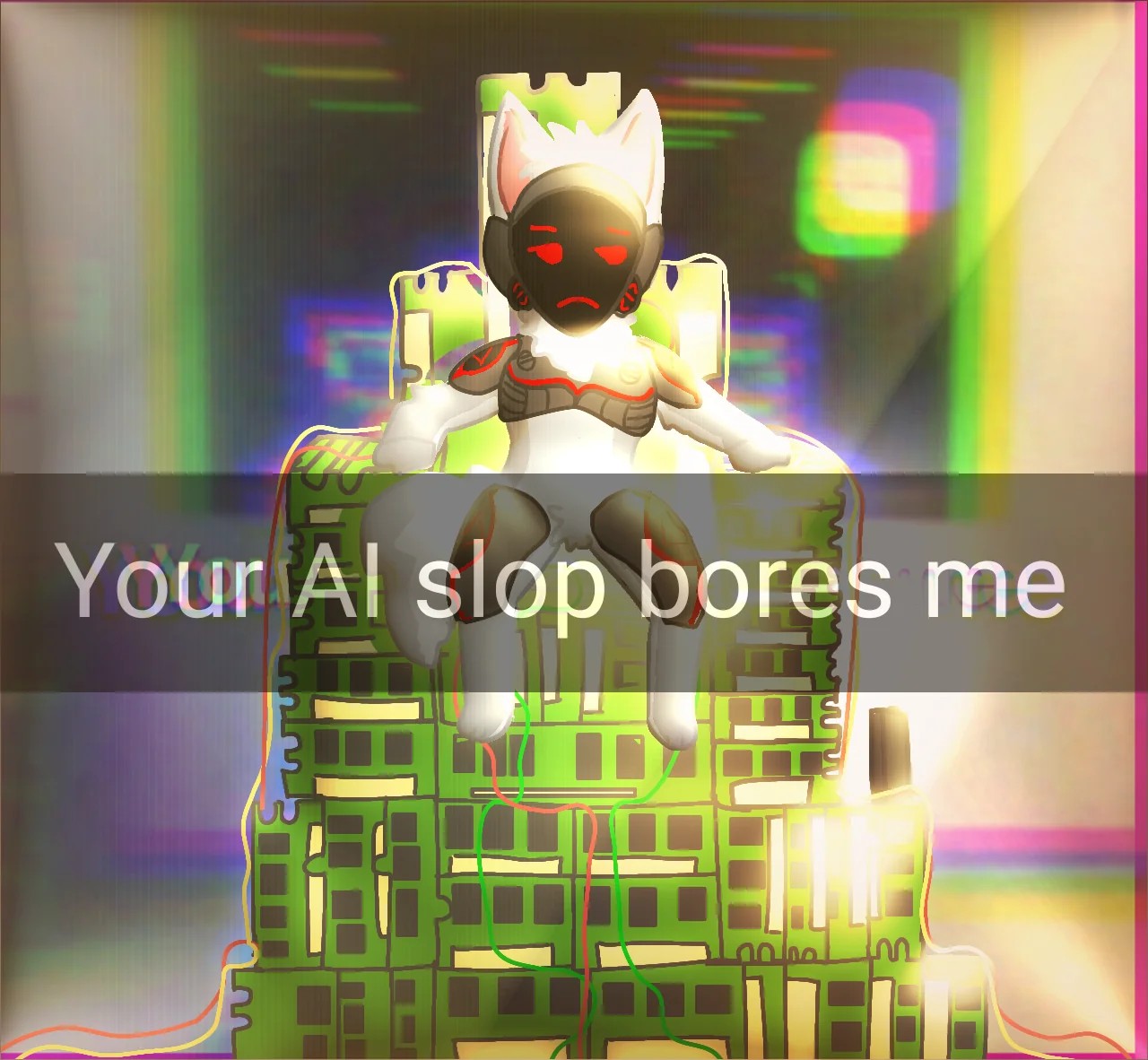 Your AI Slop Bores Me Logo