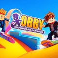 Obby Snowboard Parkour